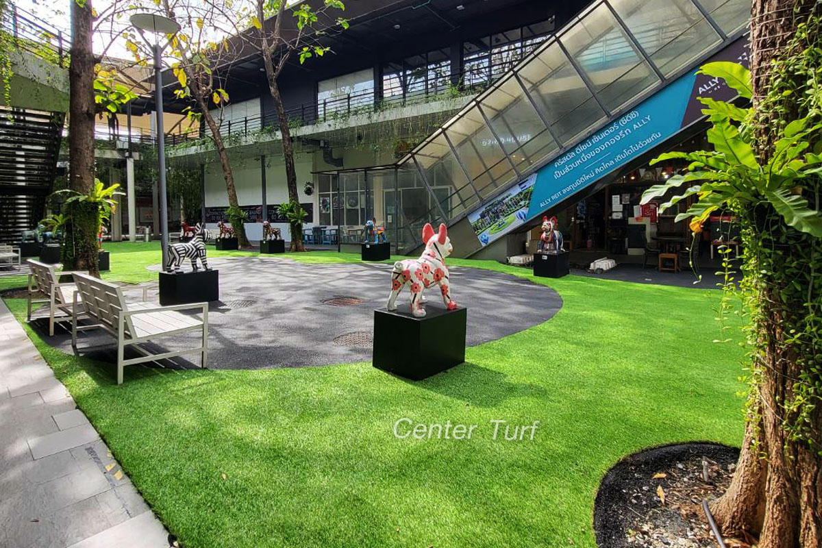 เนตรมิตรลานกว้างเพื่อเอาใจน้องๆสัตว์เลี้ยงด้วย #หญ้าเทียมCenterTurf