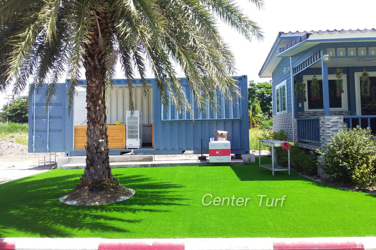 หญ้าเทียมตกแต่งภูมิทัศน์ The American School of Bangkok Green Valley