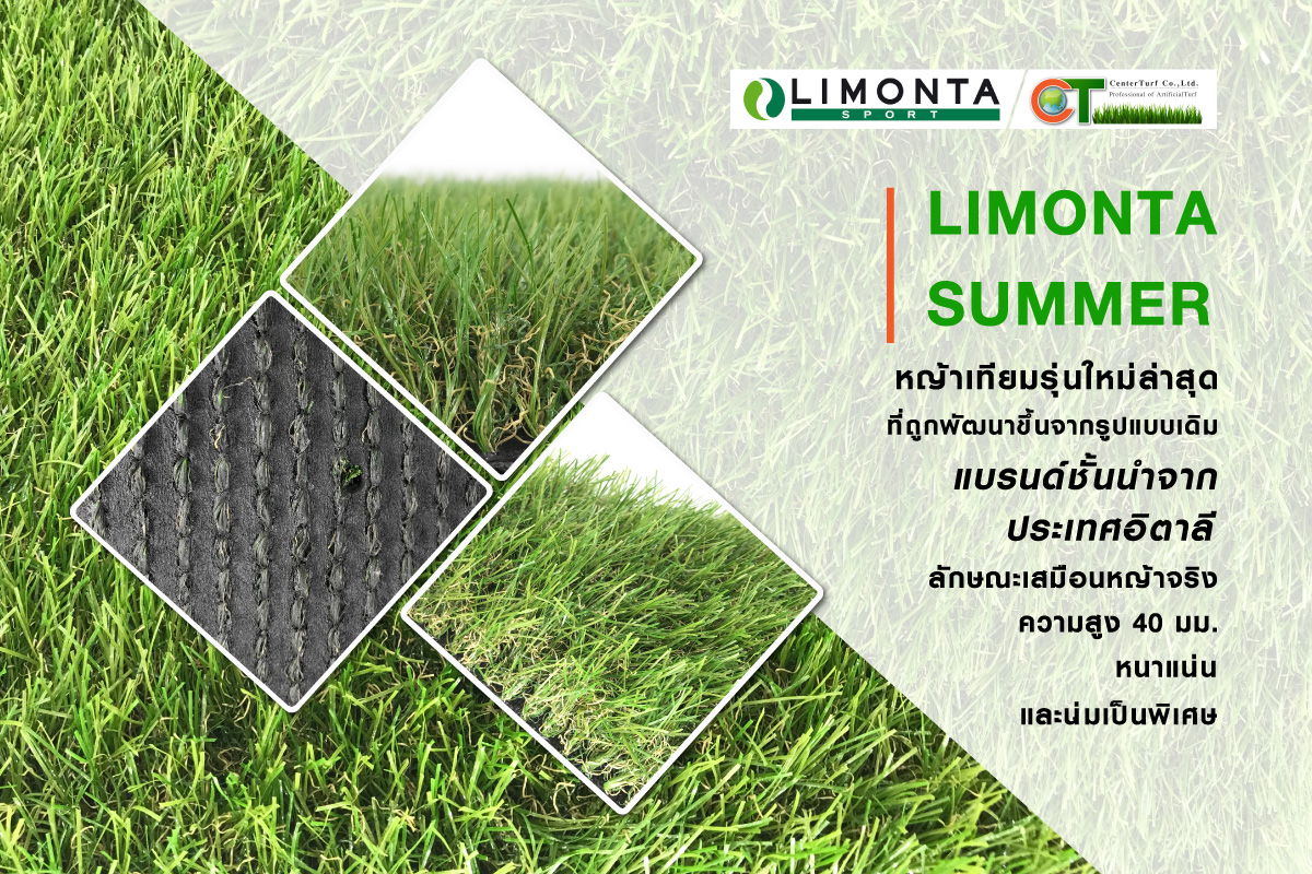 เปิดตัวหญ้าเทียมรุ่นใหม่ล่าสุด  