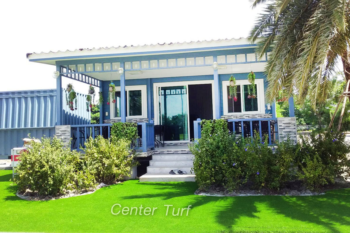 หญ้าเทียมตกแต่งภูมิทัศน์ The American School of Bangkok Green Valley