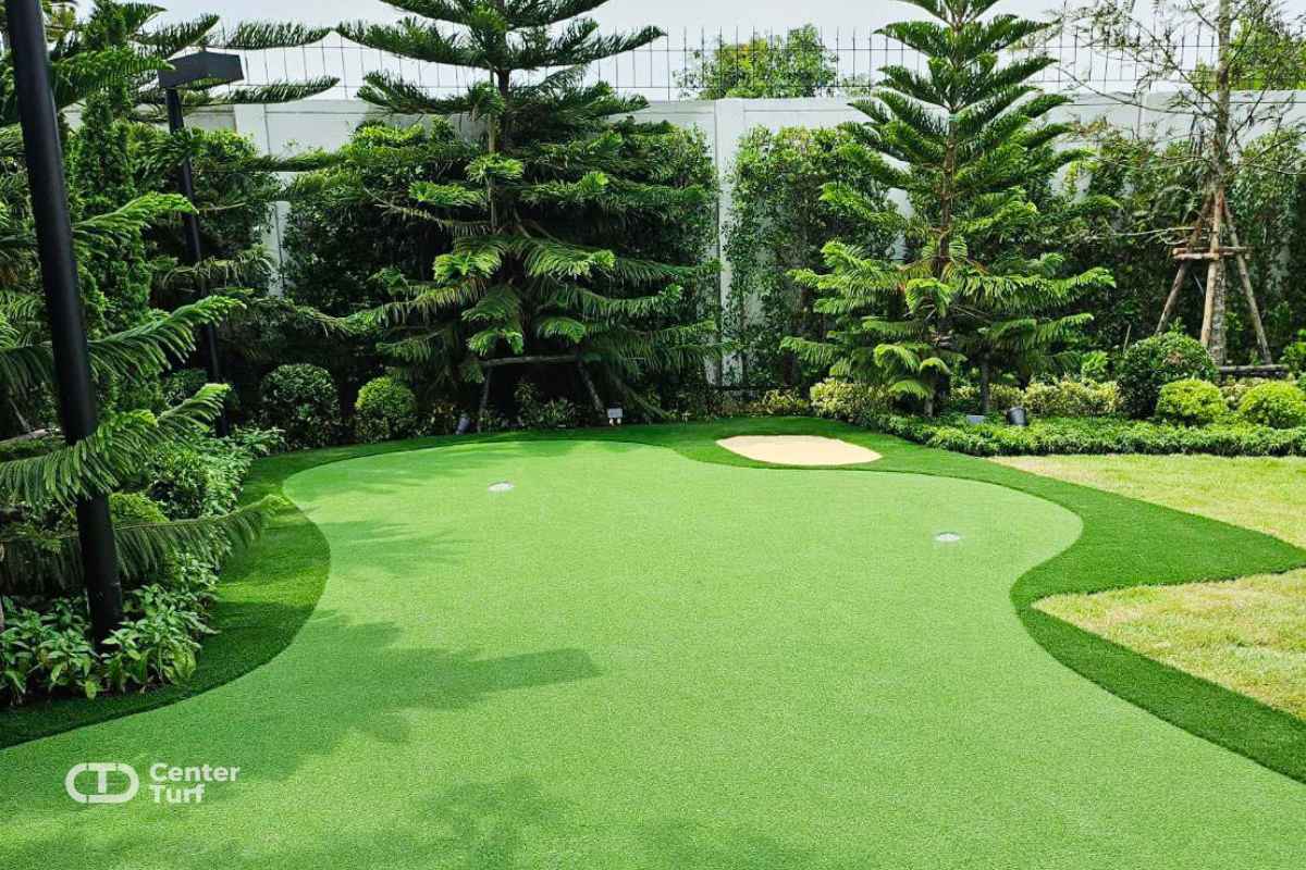 สร้างความประทับใจเเรกในการเยี่ยมชมโครงการเขียวสวยเข้ากันได้ดีกับต้นไม้โดยรอบ