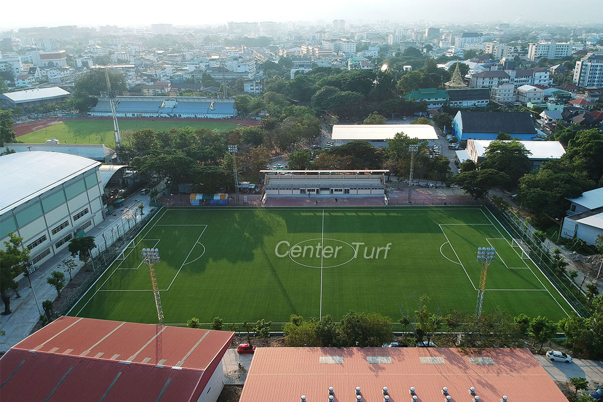 สนามฟุตบอลหญ้าเทียม สถาบันการพลศึกษา จ.เชียงใหม่