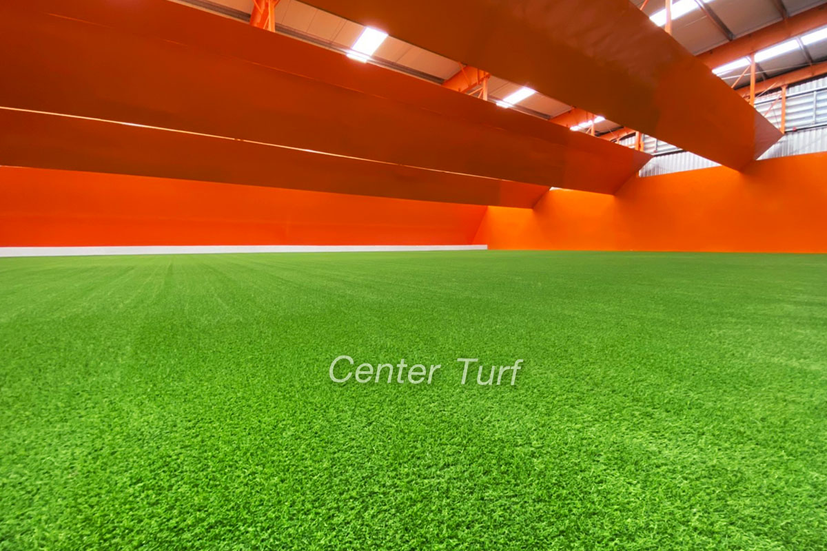 ติดตั้งหญ้าเทียมสนามยิงปืน @โกดังไอยรา