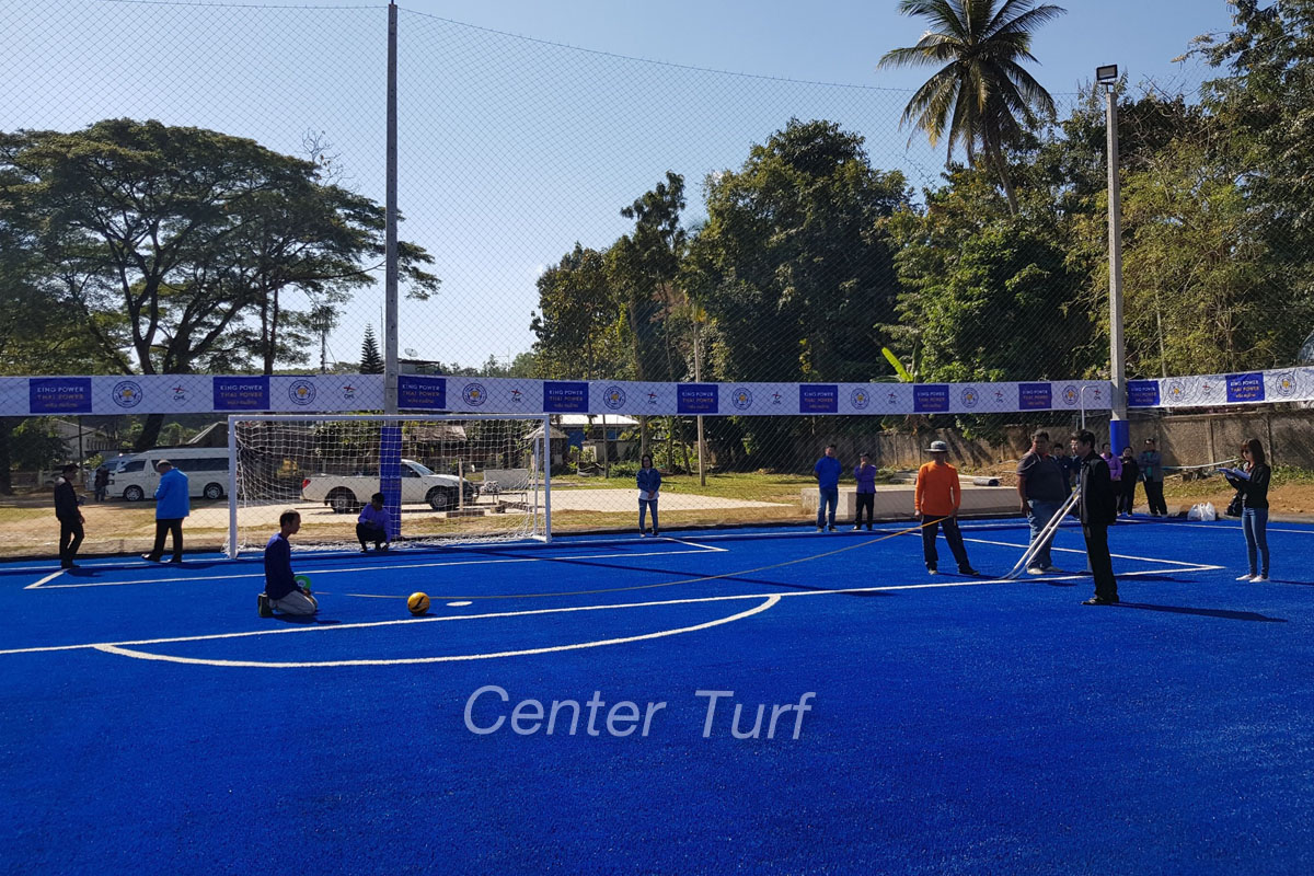 ส่งมอบสนามฟุตบอลหญ้าเทียม เทศบาลตำบลแม่สาย จังหวัดเชียงราย