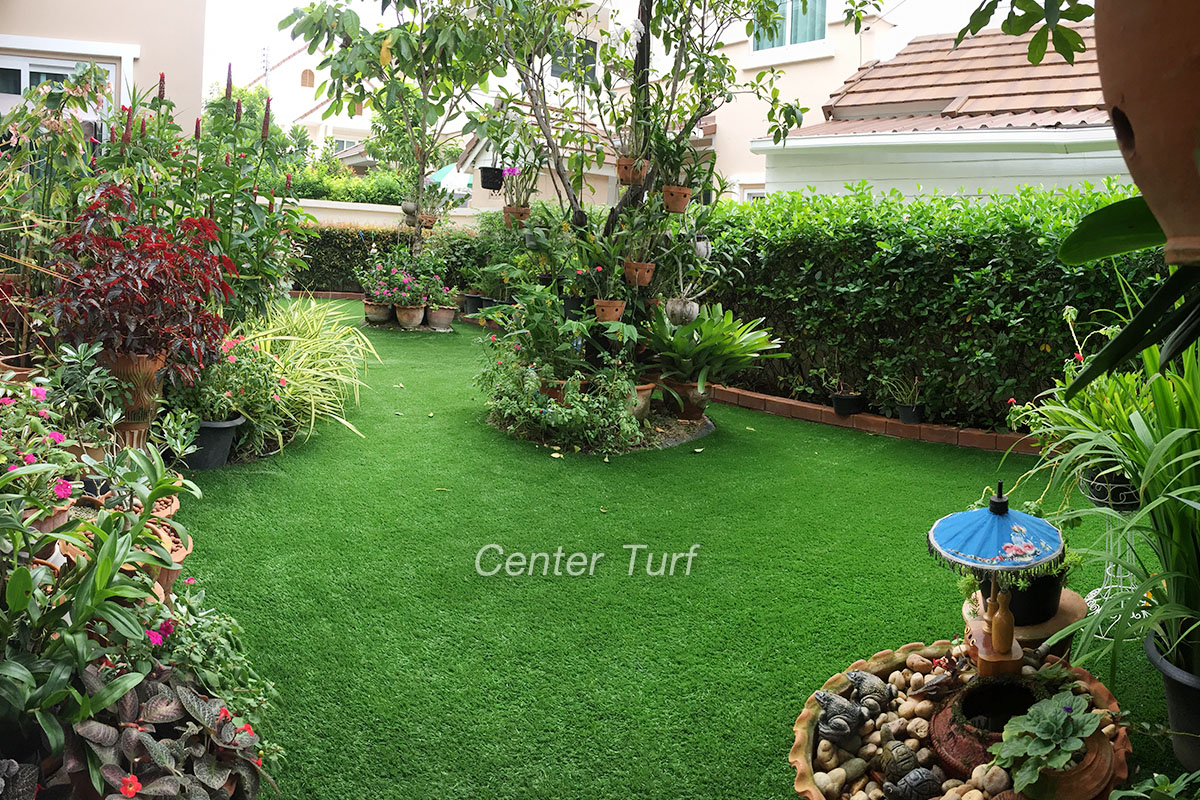 หญ้าเทียมจัดสวน