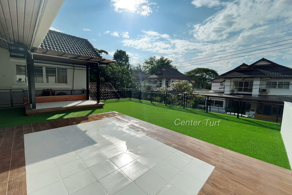 ทุกพื้นที่จะสวยยิ่งขึ้นถ้ามีหญ้าเทียมเซ็นเตอร์เทิร์ฟเป็นส่วนหนึ่ง