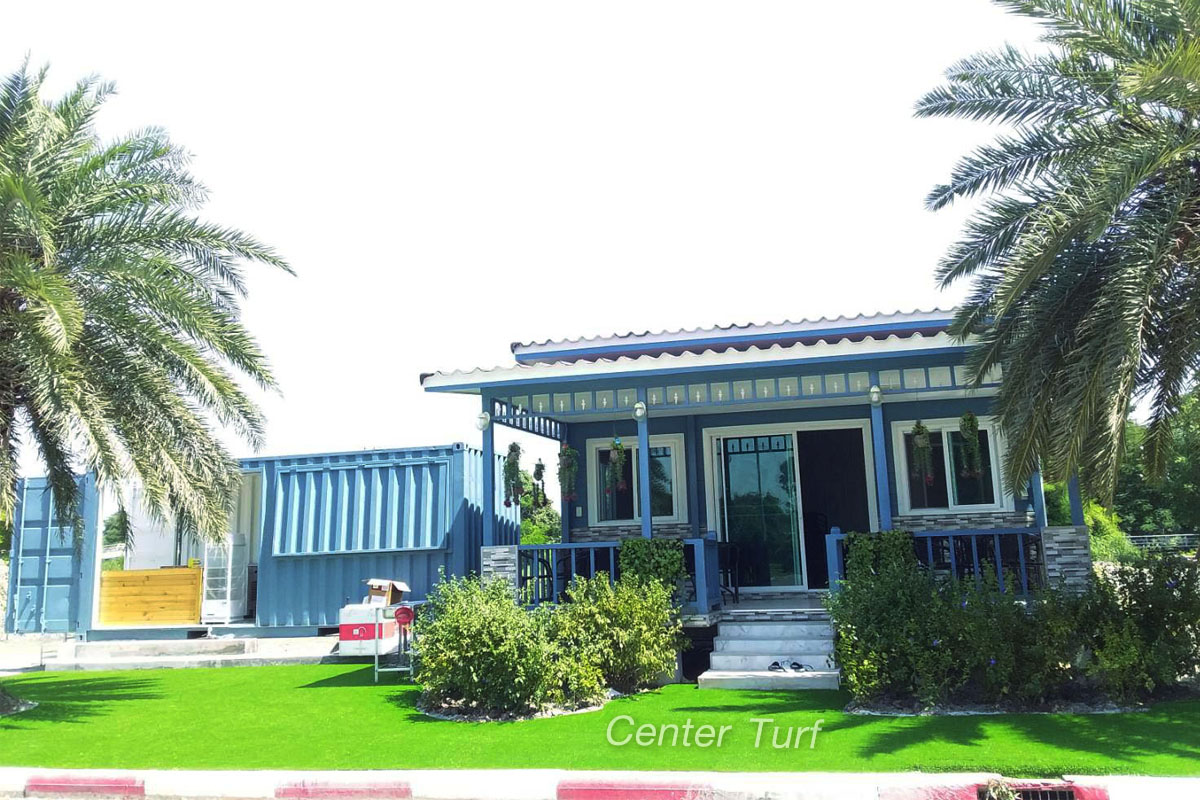 หญ้าเทียมตกแต่งภูมิทัศน์ The American School of Bangkok Green Valley