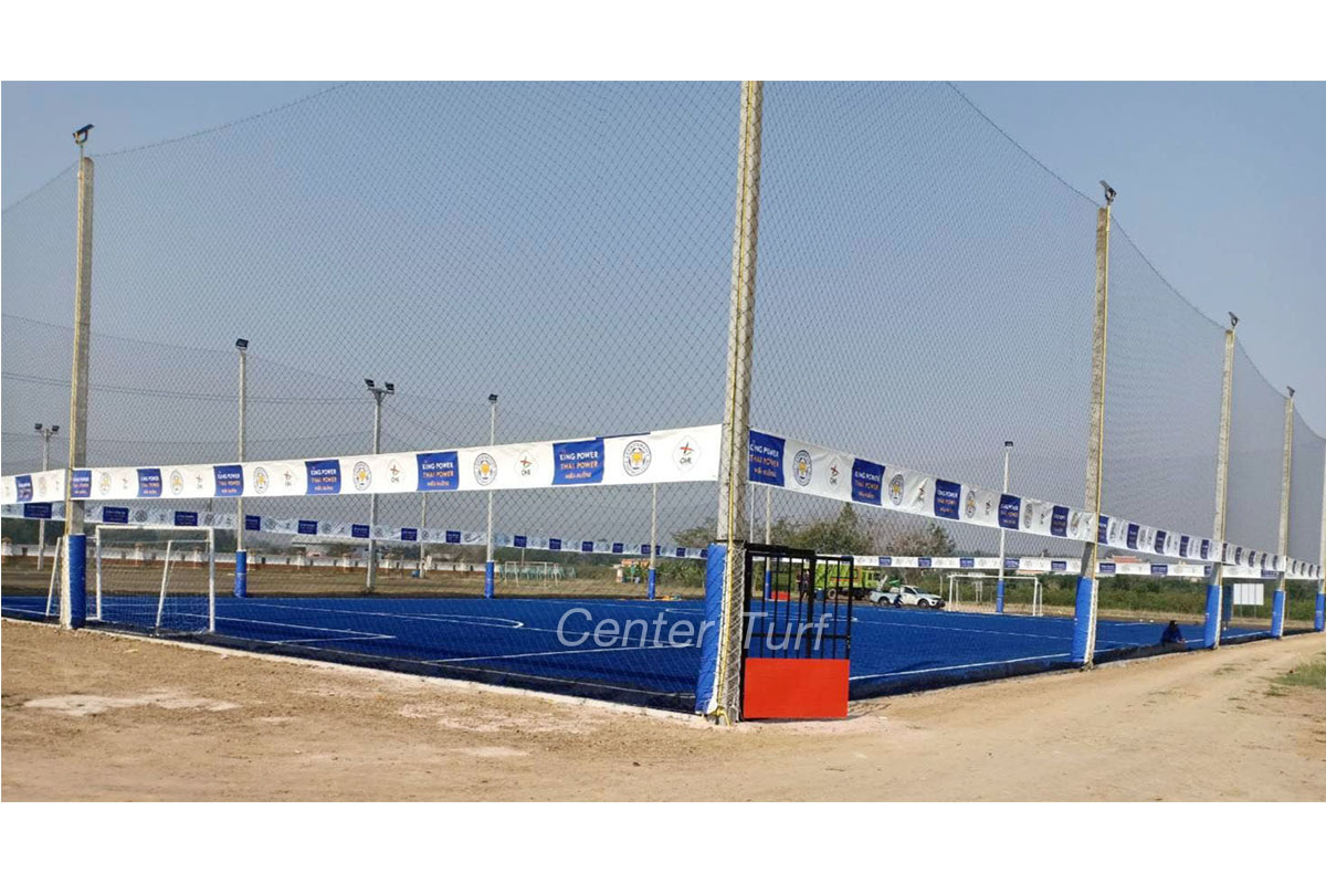 สนามฟุตบอลหญ้าเทียม ชุมชนเทศบาลตำบลปากดง จ.กำแพงเพชร