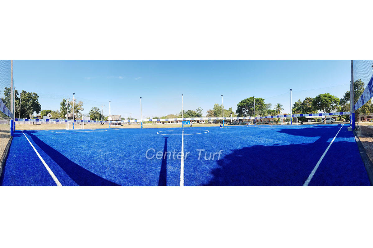 สนามฟุตบอลหญ้าเทียม โรงเรียนบ้านจอมปิง อ.เกาะคา จ.ลำปาง