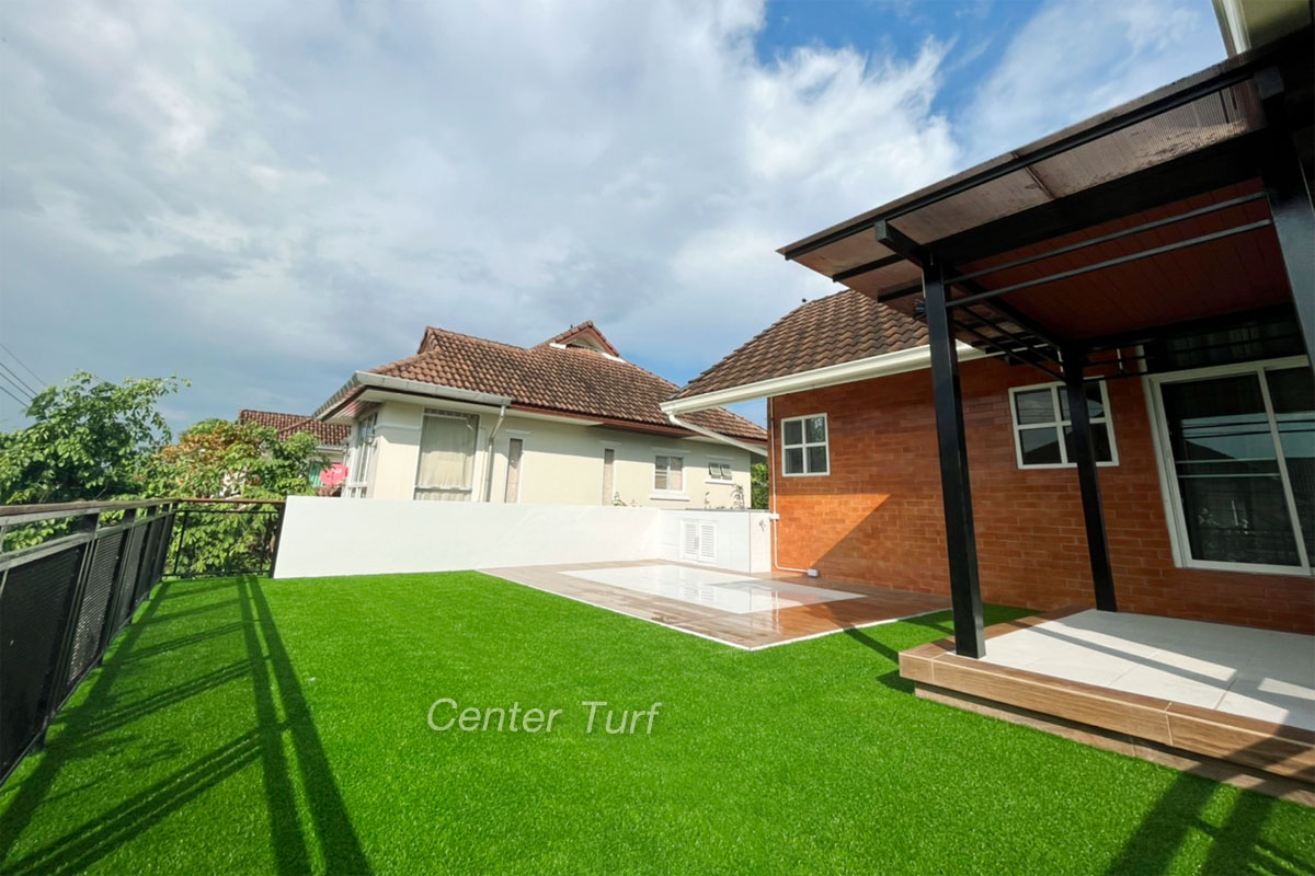 ทุกพื้นที่จะสวยยิ่งขึ้นถ้ามีหญ้าเทียมเซ็นเตอร์เทิร์ฟเป็นส่วนหนึ่ง
