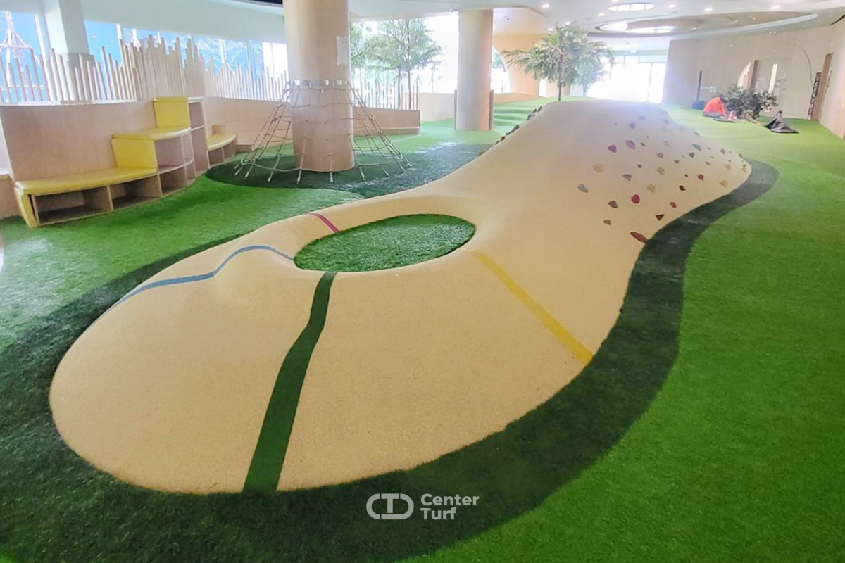 ดีไซน์ล้ำช่วยทำให้พื้นที่สวยและโดดเด่น ที่ได้รับมากกว่าความสนุกคือการได้เสริมสร้างจินตนาการ