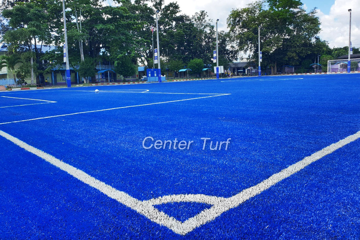 สนามฟุตบอลหญ้าเทียม King Power โรงเรียนวัดมังคลาราม จ.นครศรีธรรมราช