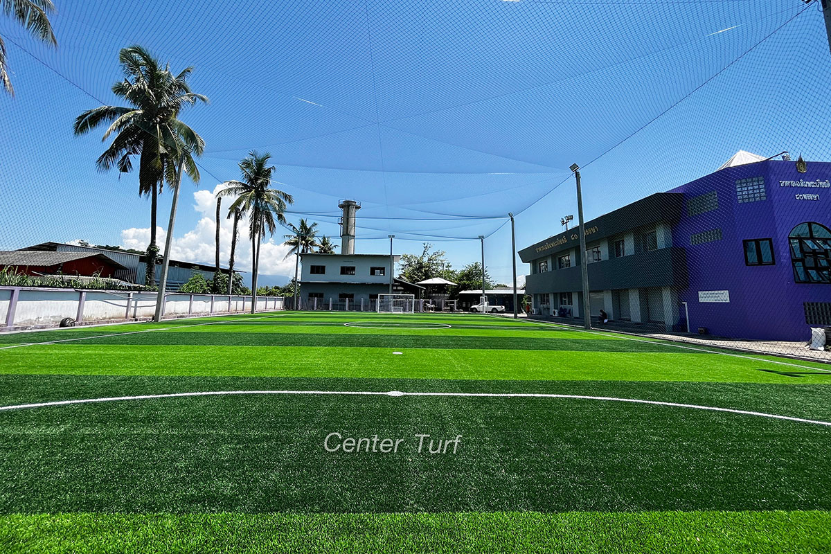 งานสนามฟุตบอลหญ้าเทียม เทศบาลตำบลป่าแดด จ.เชียงใหม่