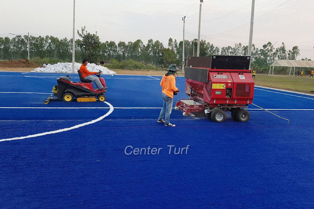 สนามฟุตบอลหญ้าเทียม ชุมชนเทศบาลตำบลปากดง จ.กำแพงเพชร