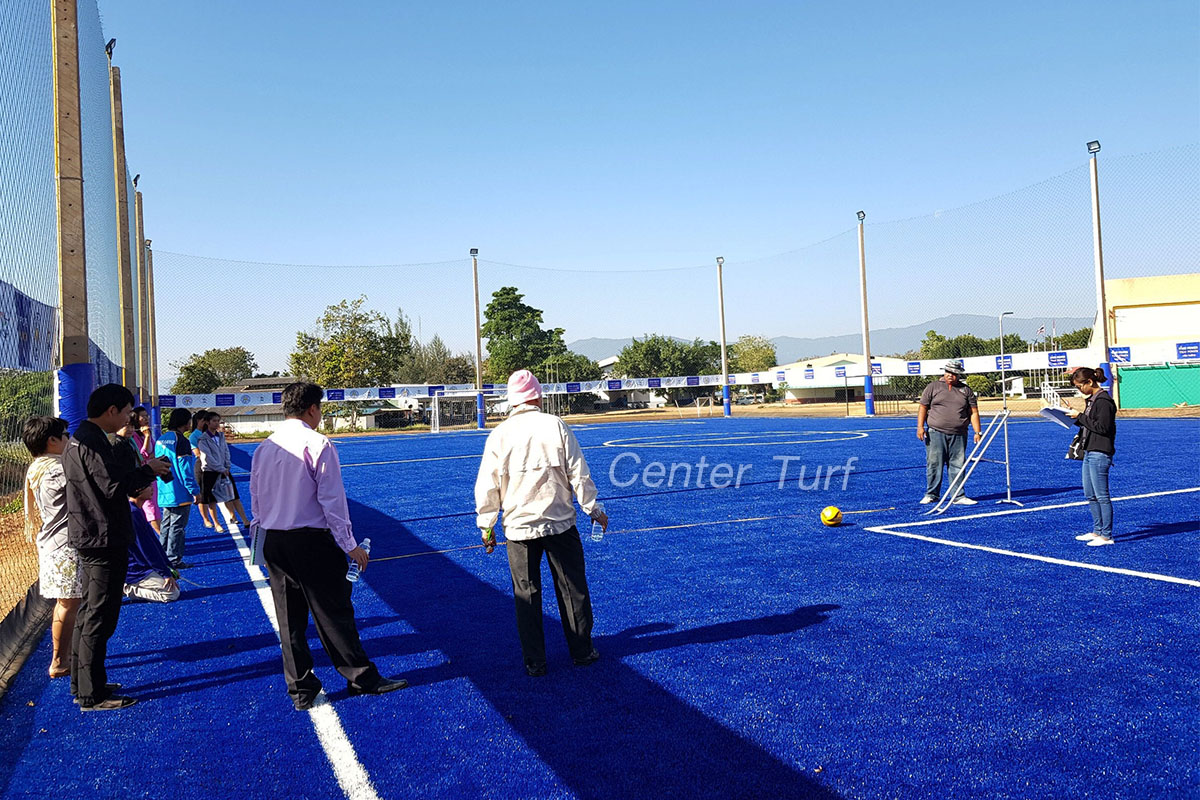 ส่งมอบงานเป็นสนามที่ 2 #สนามฟุตบอลหญ้าเทียมที่ได้มาตรฐาน. ภายใต้ชื่อ “ โครงการ 100 สนามฟุตบอล สร้างพลังเยาวชนไทย ”