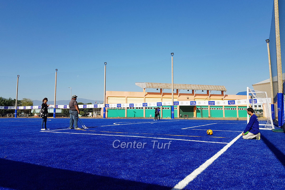 ส่งมอบงานเป็นสนามที่ 2 #สนามฟุตบอลหญ้าเทียมที่ได้มาตรฐาน ภายใต้ชื่อ “ โครงการ 100 สนามฟุตบอล สร้างพลังเยาวชนไทย ”  #KingpowerThaipower  ดำเนินการก่อสร้างโดยบริษัทเซ็นเตอร์เทิร์ฟ จำกัด  จากทั้งหมดกว่า 20 สนามทั่วประเทศไทย