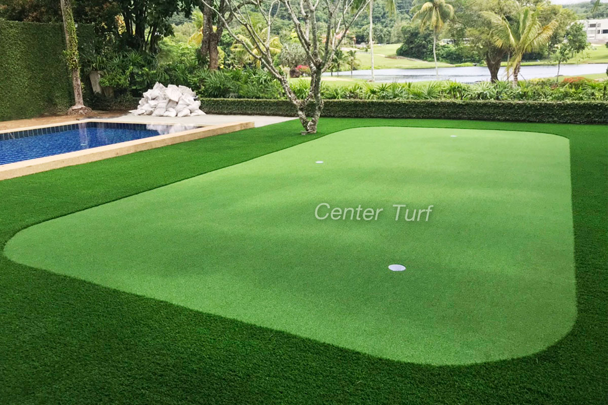 พัตติ้งกรีนหญ้าเทียม @หมู่บ้าน Phuket Country Club