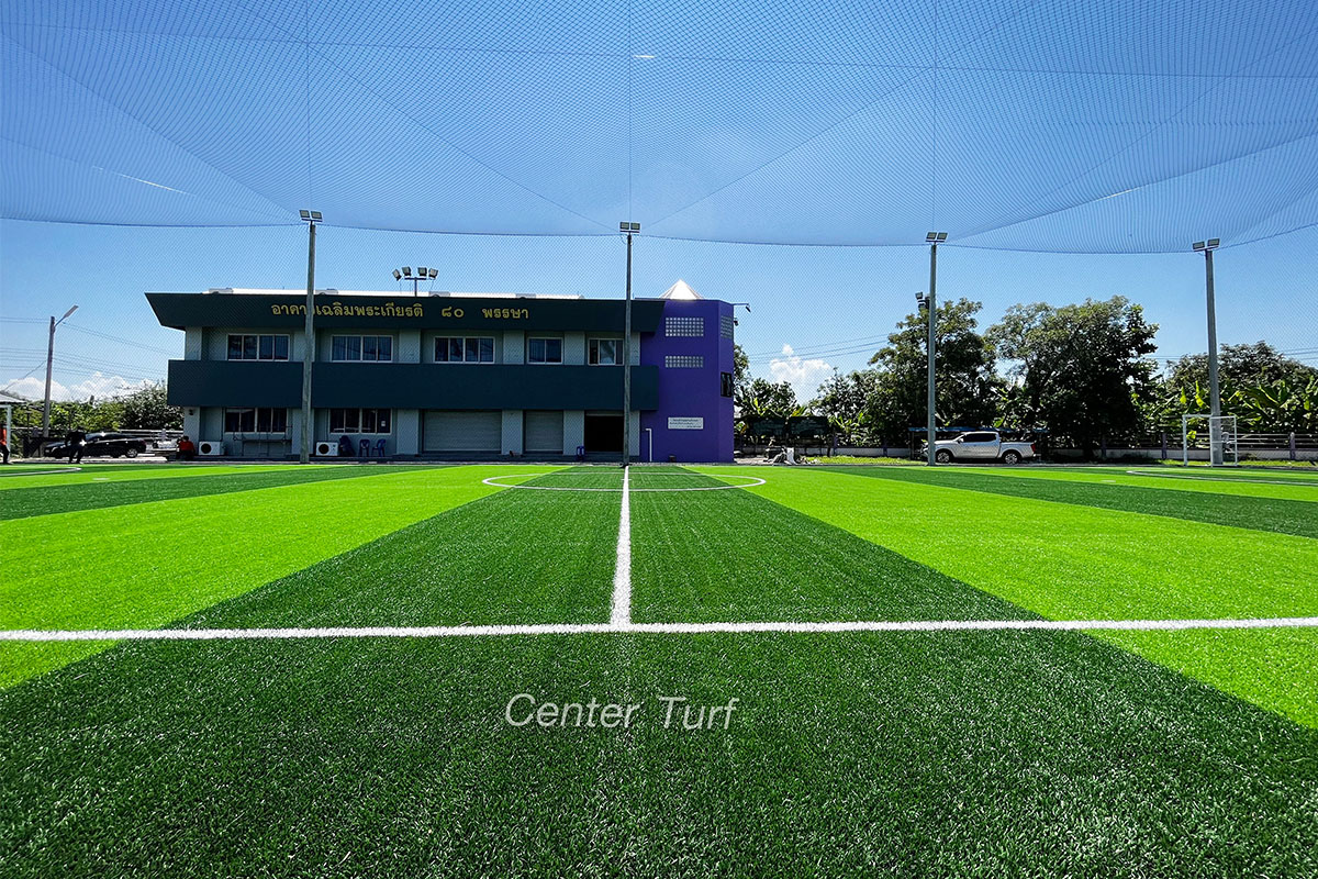 งานสนามฟุตบอลหญ้าเทียม เทศบาลตำบลป่าแดด จ.เชียงใหม่
