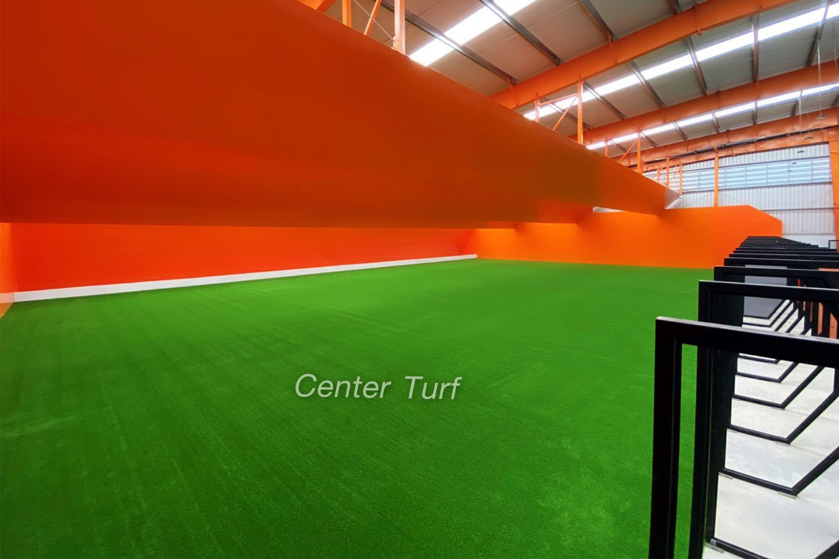 ติดตั้งหญ้าเทียมสนามยิงปืน @โกดังไอยรา