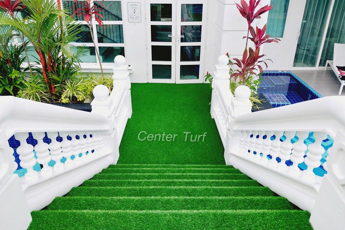 หญ้าเทียมปรับภูมิทัศน์ @Movenpick Myth Hotel Patong Phuket