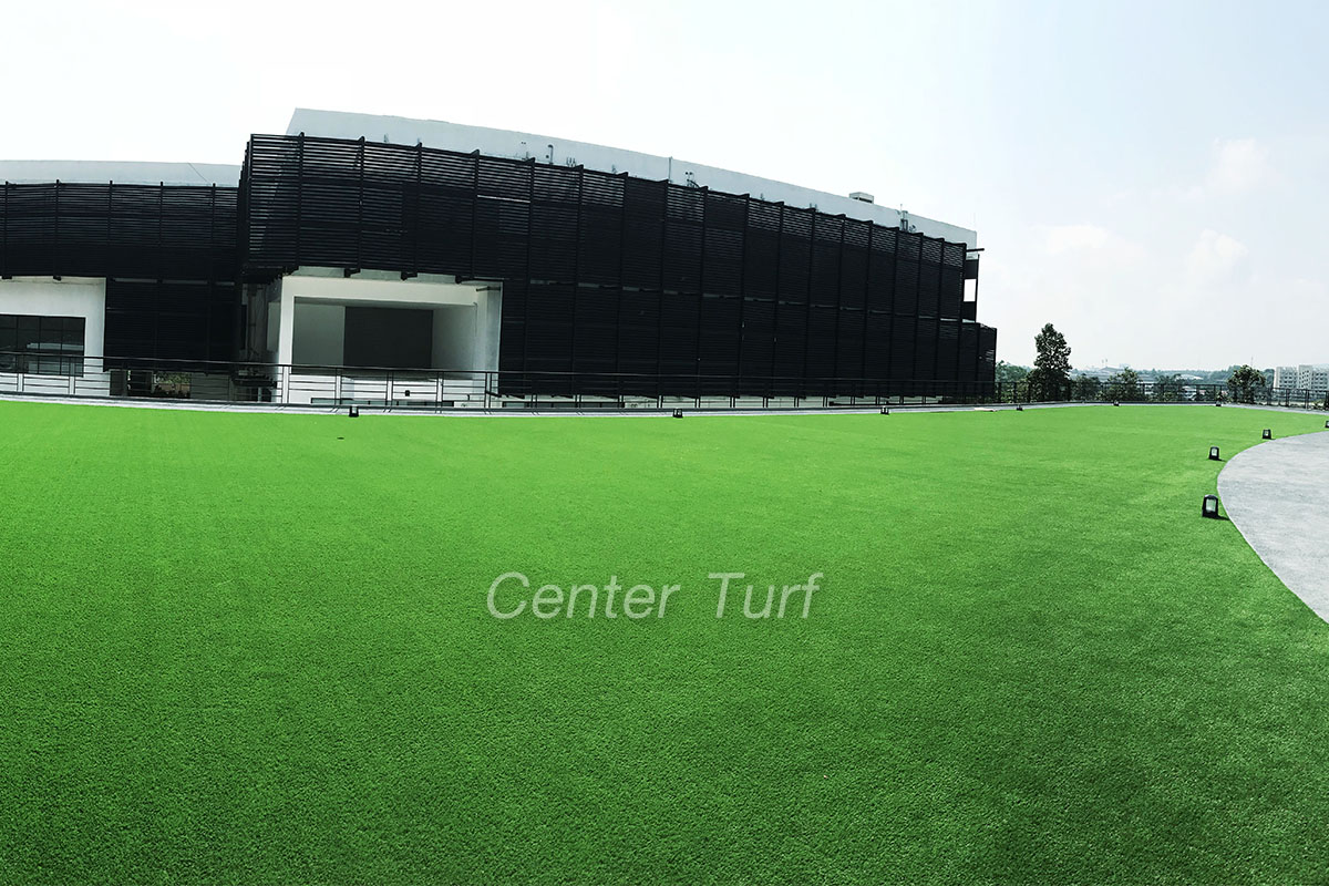 ติดตั้งหญ้าเทียมอุทยานดาราศาสตร์สิรินธร สถาบันวิจัยดาราศาสตร์แห่งชาติ