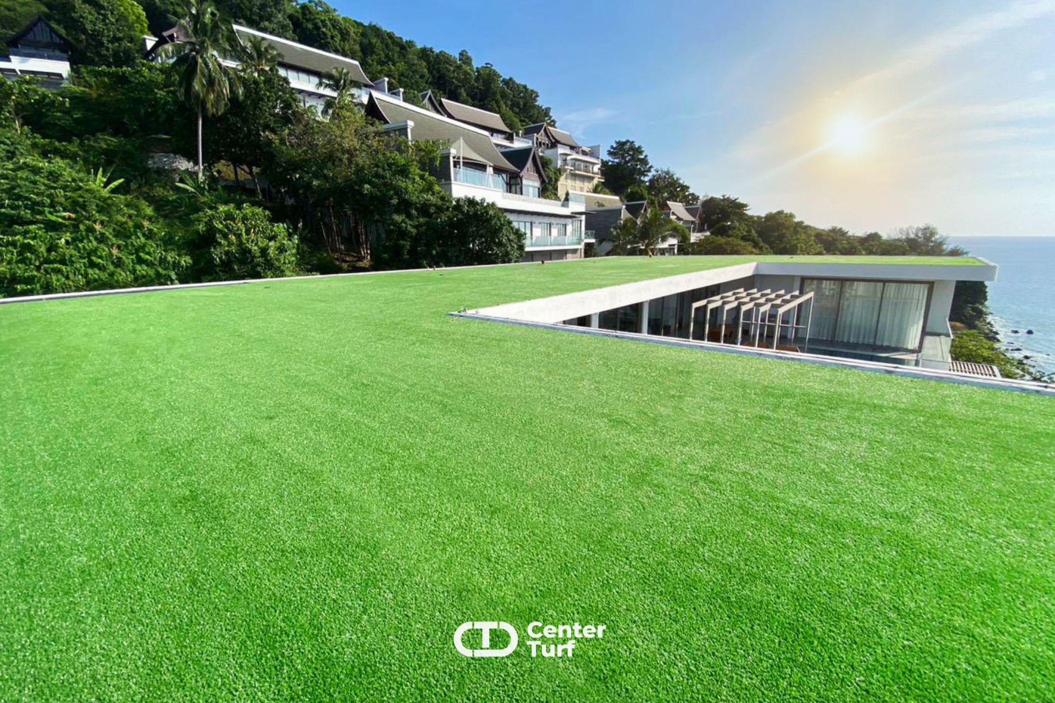 เพิ่มความสวยงามพร้อมสร้างพื้นที่สีเขียวบนดาดฟ้าให้เข้ากับบรรยากาศในวันพักผ่อน