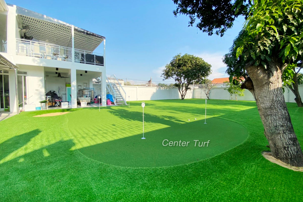 พัตติ้งกรีนหญ้าเทียมและจัดสวนหญ้าทียม รับติดตั้งทั่วประเทศ