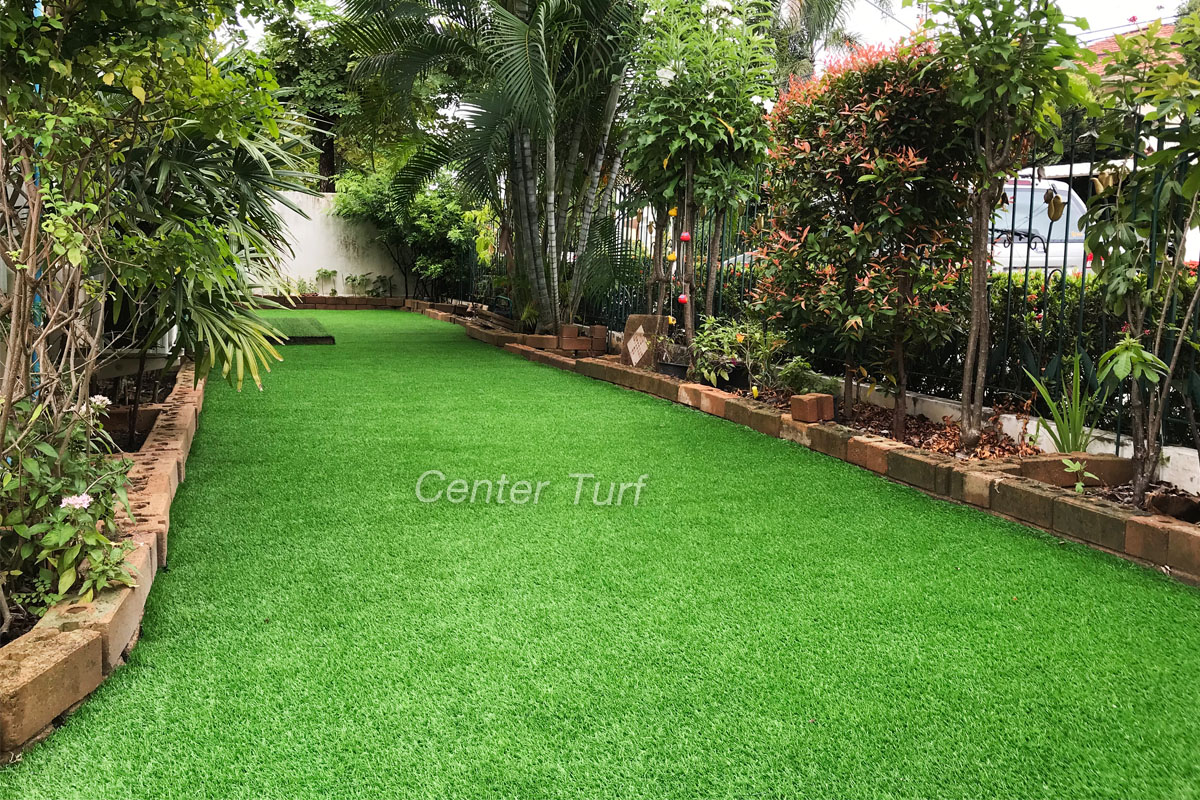 จัดสวนรอบบ้านด้วยหญ้าเทียม @โครงการ ศุภาลัย วิลล์ เชียงใหม่