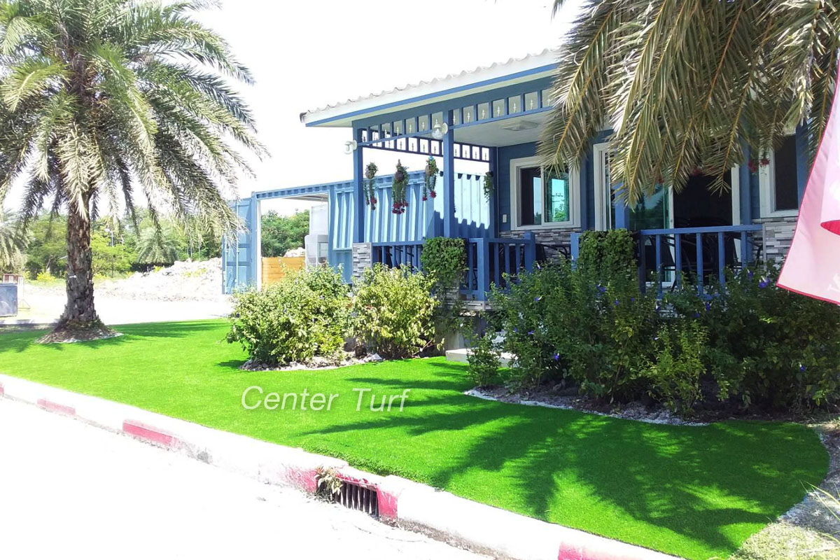 หญ้าเทียมตกแต่งภูมิทัศน์ The American School of Bangkok Green Valley