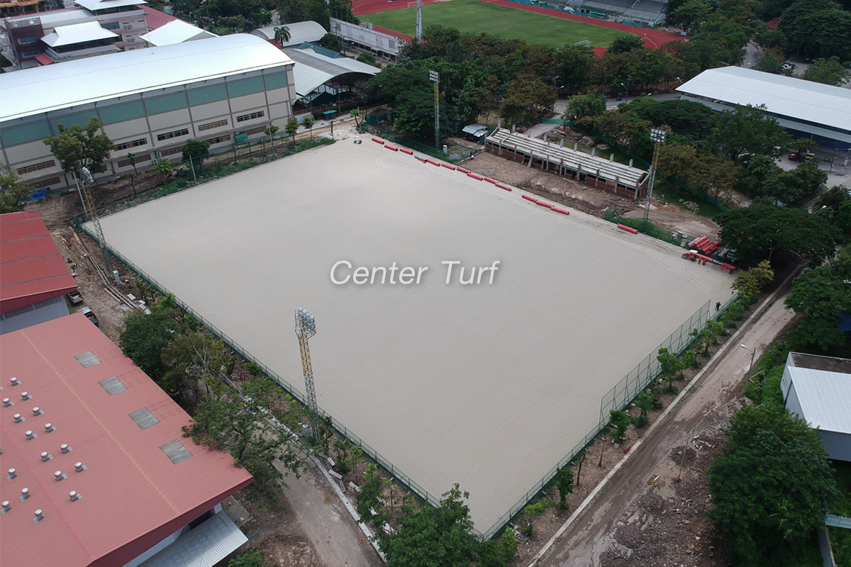 รับสร้างสนามฟุตบอลหญ้าเทียมทั่วประเทศด้วยทีมช่างชำนาญการพร้อมเครื่องจักรที่ทันสมัยที่สุด