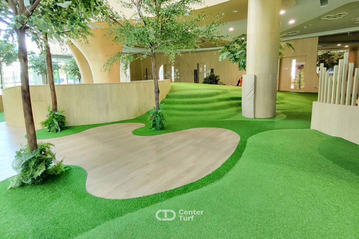 ดีไซน์ล้ำช่วยทำให้พื้นที่สวยและโดดเด่น ที่ได้รับมากกว่าความสนุกคือการได้เสริมสร้างจินตนาการ