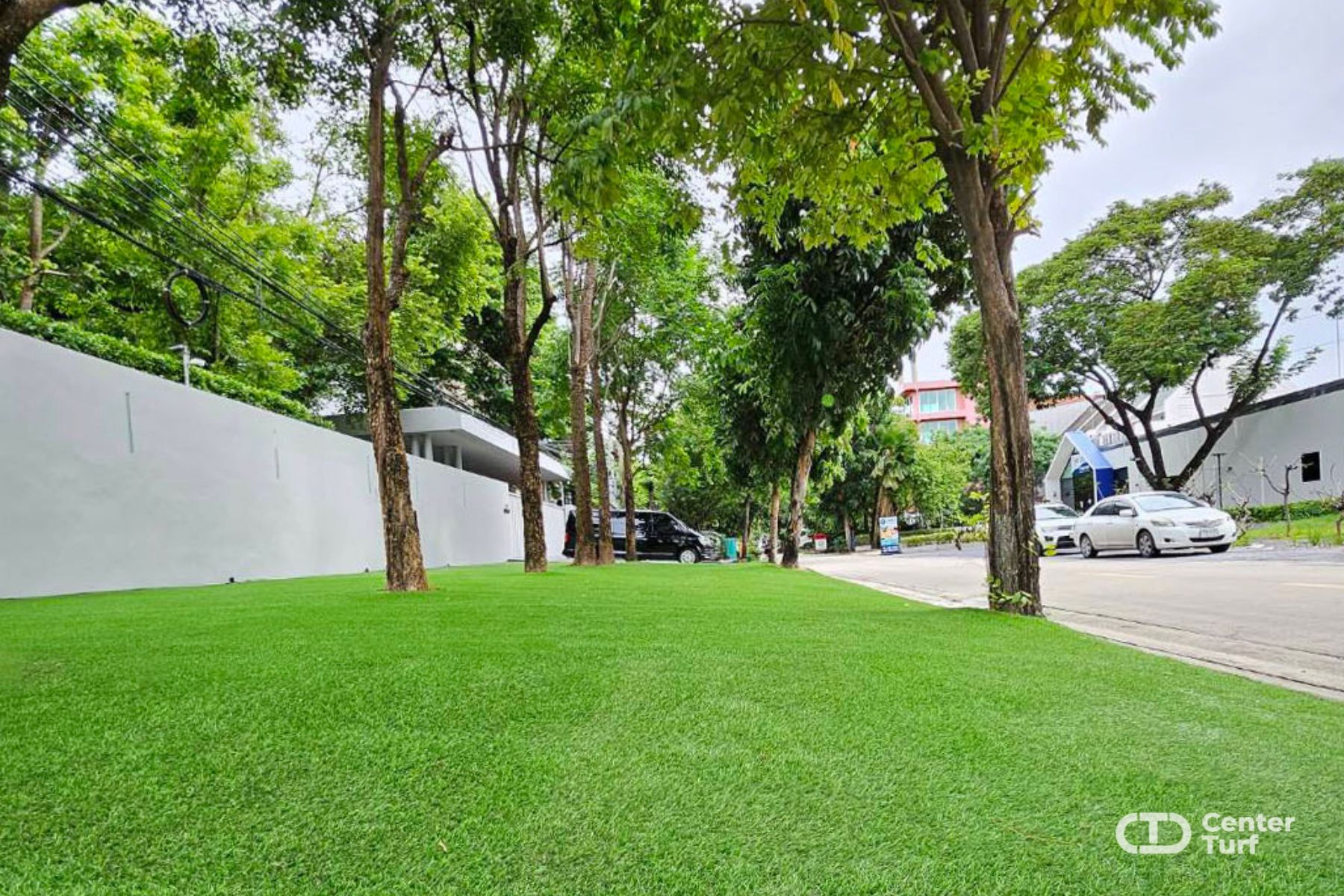 ตัดปัญหาหญ้ารกกวนใจแถมยังช่วยประหยัดเวลาในการดูแลรักษา  สวยได้ในทุกฤดู 