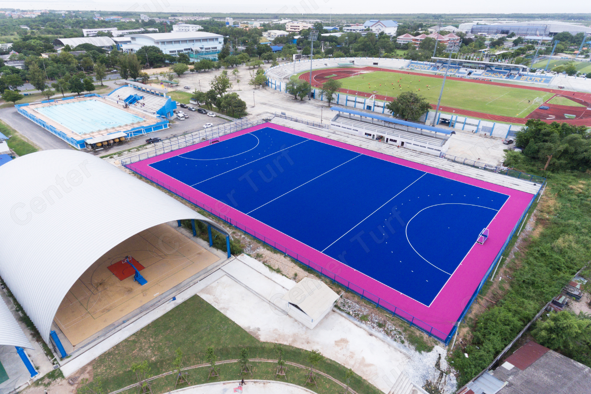 สนามฮอกกี้หญ้าเทียม มหาวิทยาลัยกีฬาแห่งชาติวิทยาเขตชลบุรี