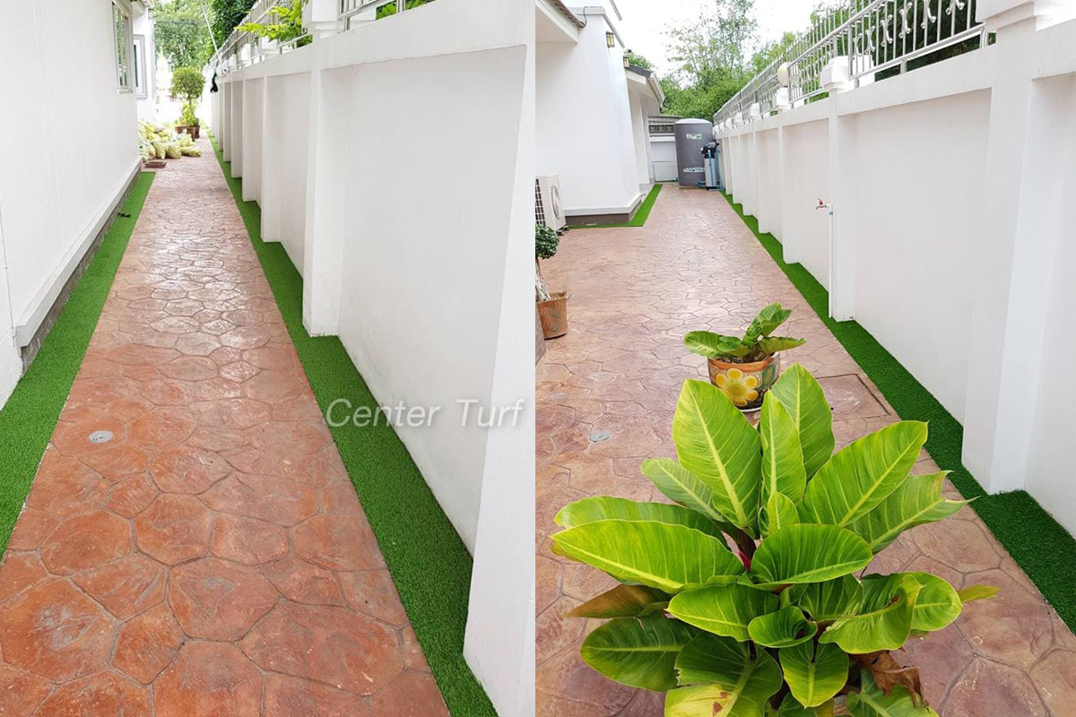 สร้างภูมิทัศน์ที่ดีด้วยหญ้าเทียม