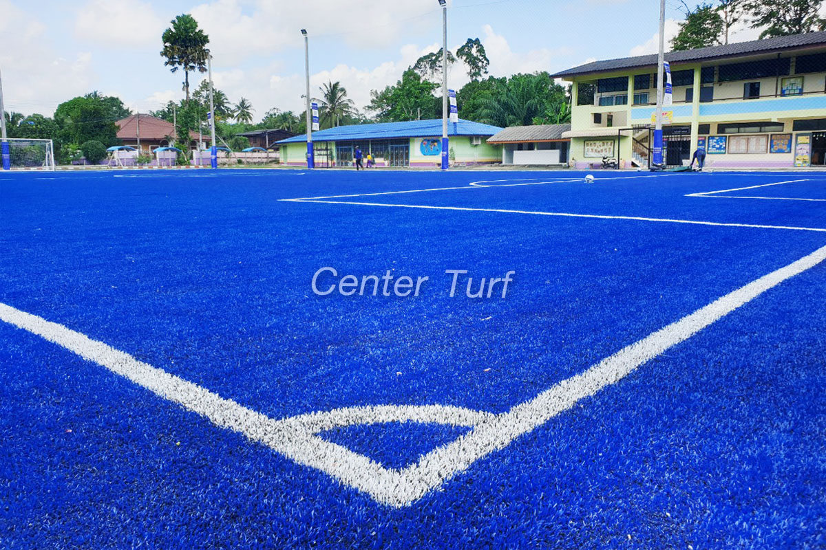 สนามฟุตบอลหญ้าเทียม King Power โรงเรียนวัดมังคลาราม นครศรีธรรมราช