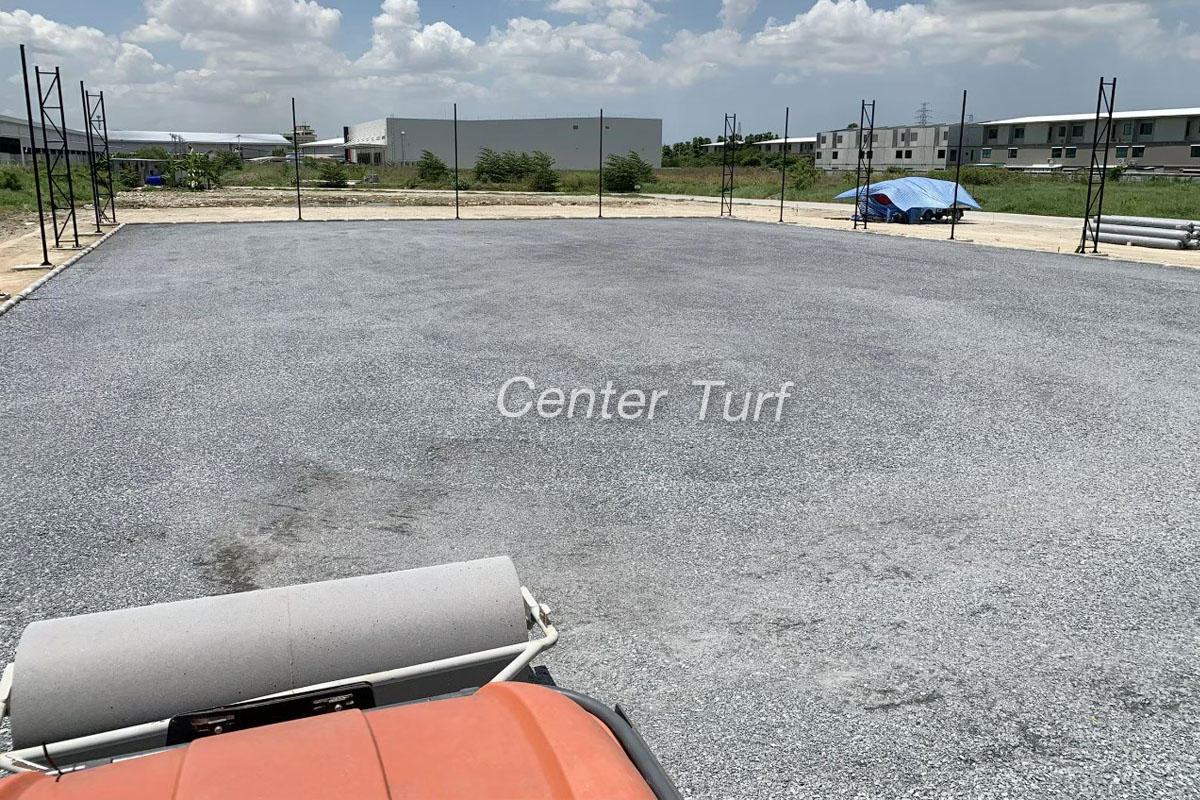 การสร้างมาตรฐานที่ดียิ่งส่งผลให้สนามออกมาดี Center Turf หญ้าเทียมจึงไม่สามารถมองข้ามขั้นตอนไหนได้เลย
