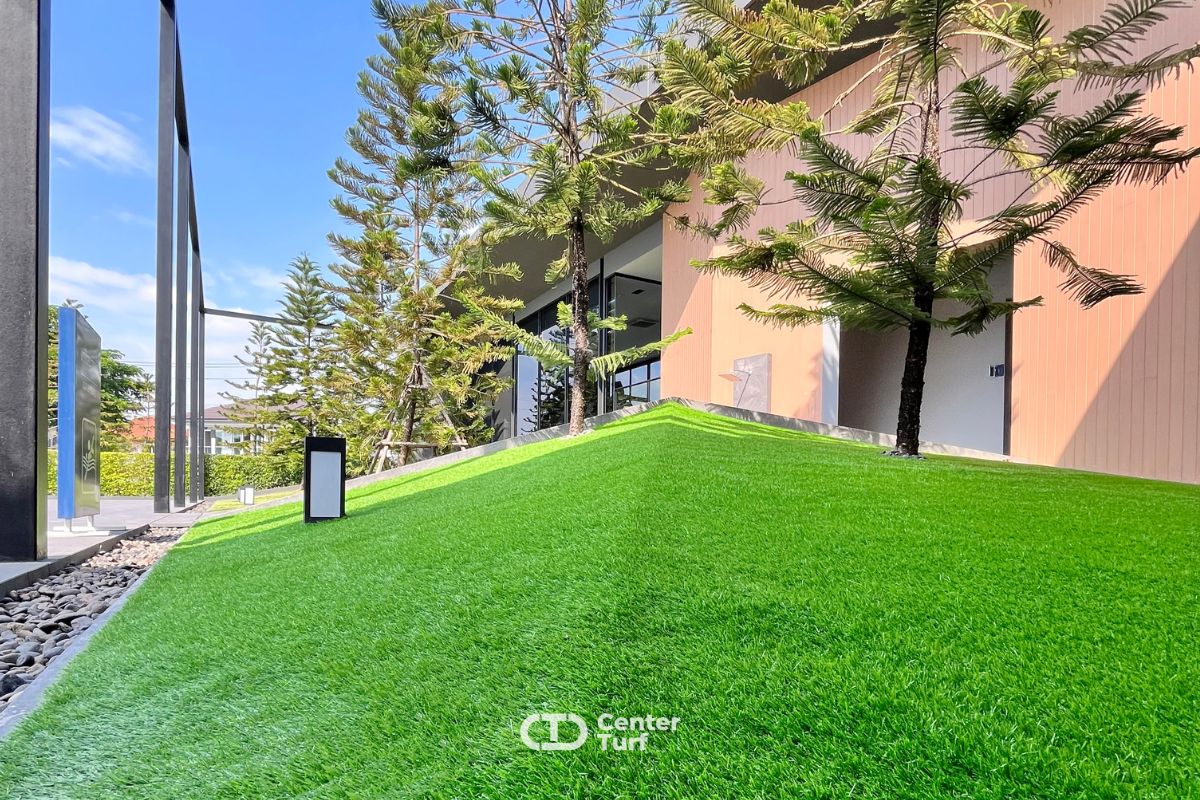 พื้นที่ส่วนกลางเรื่องงานจัดสวนเพื่อความสวยงานต้องมาอันดับ1 เพราะความประทับใจแรกคือสิ่งสำคัญ