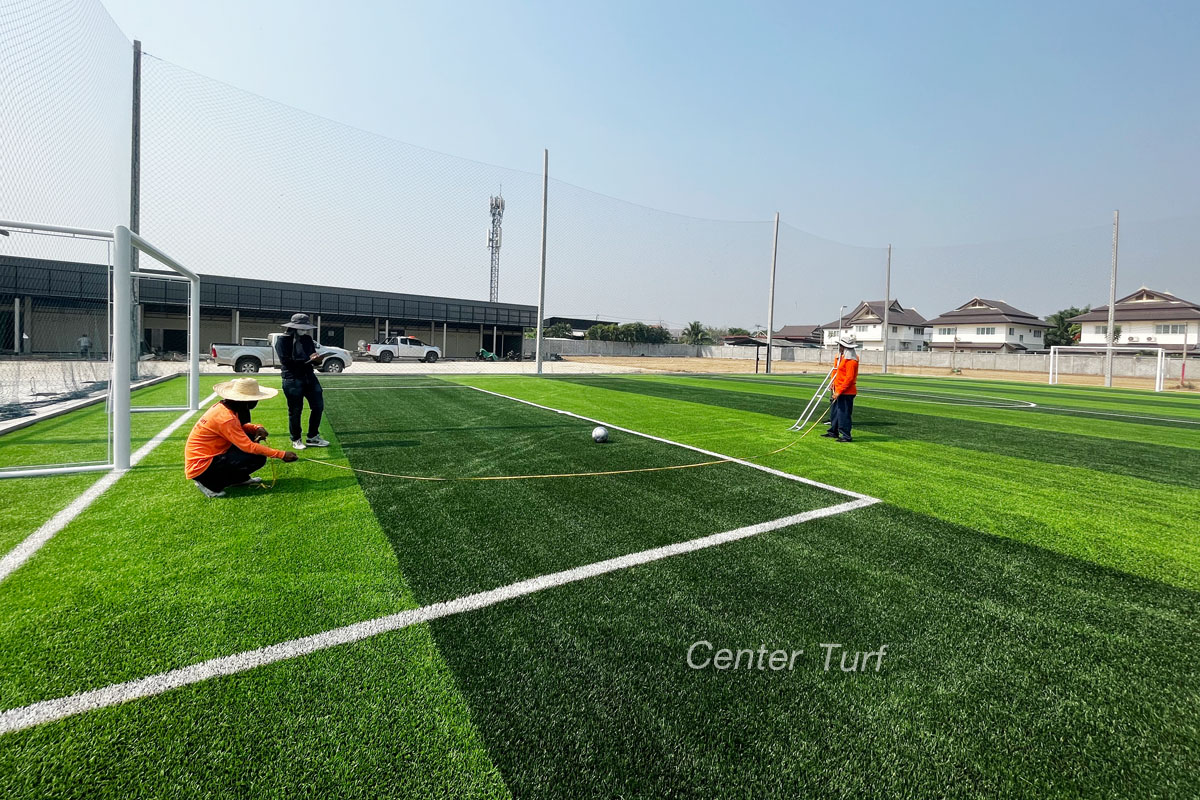 สนามฟุตบอลหญ้าเทียม @โครงการเพลินเพลส จ.เชียงใหม่