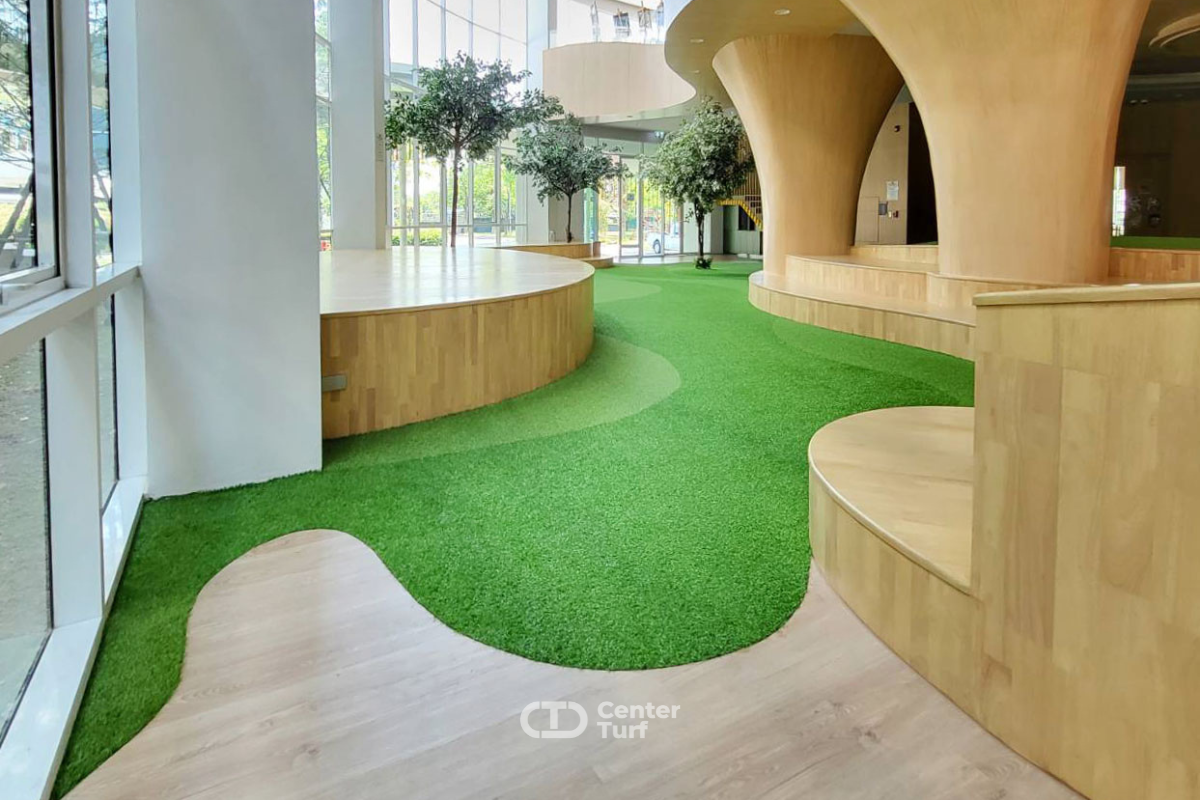 ดีไซน์ล้ำช่วยทำให้พื้นที่สวยและโดดเด่น ที่ได้รับมากกว่าความสนุกคือการได้เสริมสร้างจินตนาการ