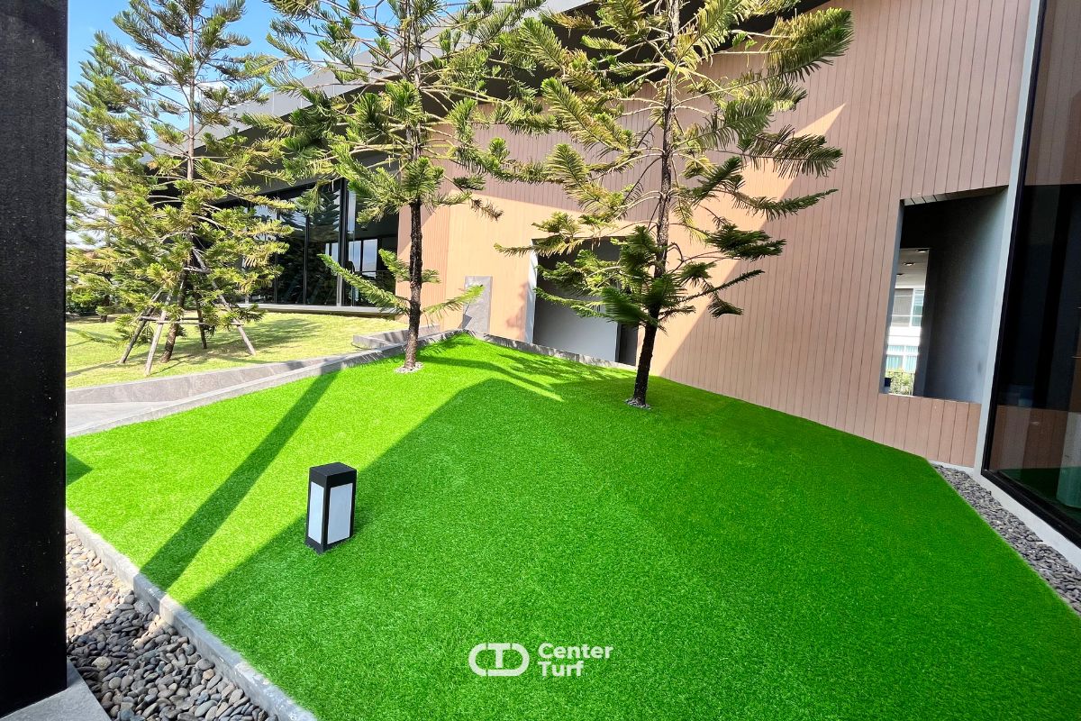 พื้นที่ส่วนกลางเรื่องงานจัดสวนเพื่อความสวยงานต้องมาอันดับ1 เพราะความประทับใจแรกคือสิ่งสำคัญ