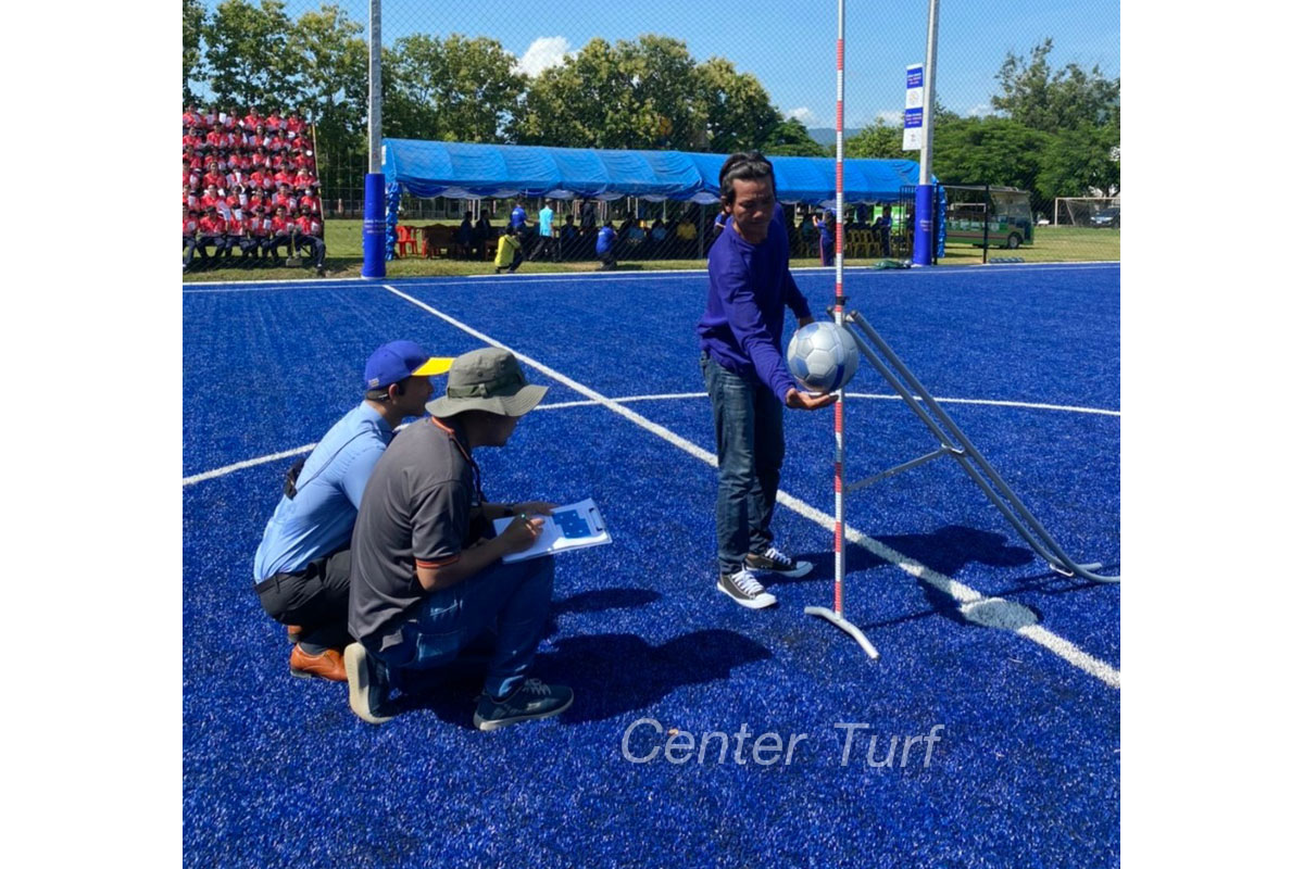 สนามฟุตบอลหญ้าเทียม King Power รร.ท่าลี่วิทยา จ.เลย