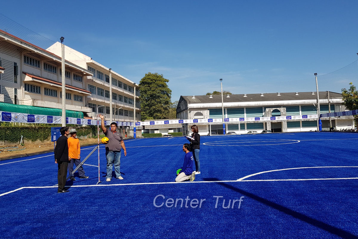 ส่งมอบสนามฟุตบอลหญ้าเทียม เทศบาลตำบลแม่สาย จังหวัดเชียงราย