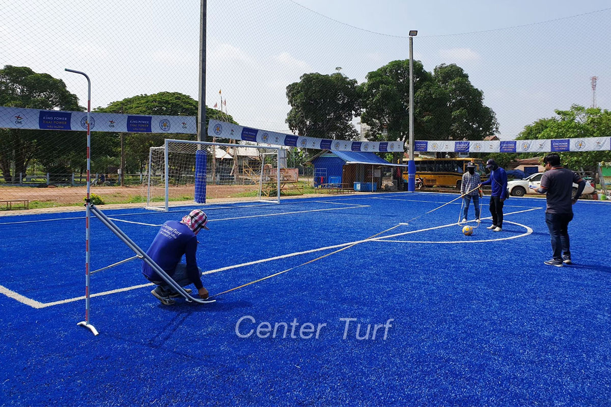พร้อมใช้งานอีก 1 สนามกับโรงเรียนพิพัฒน์ราษฎร์บำรุง จ.กาฬสินธุ์