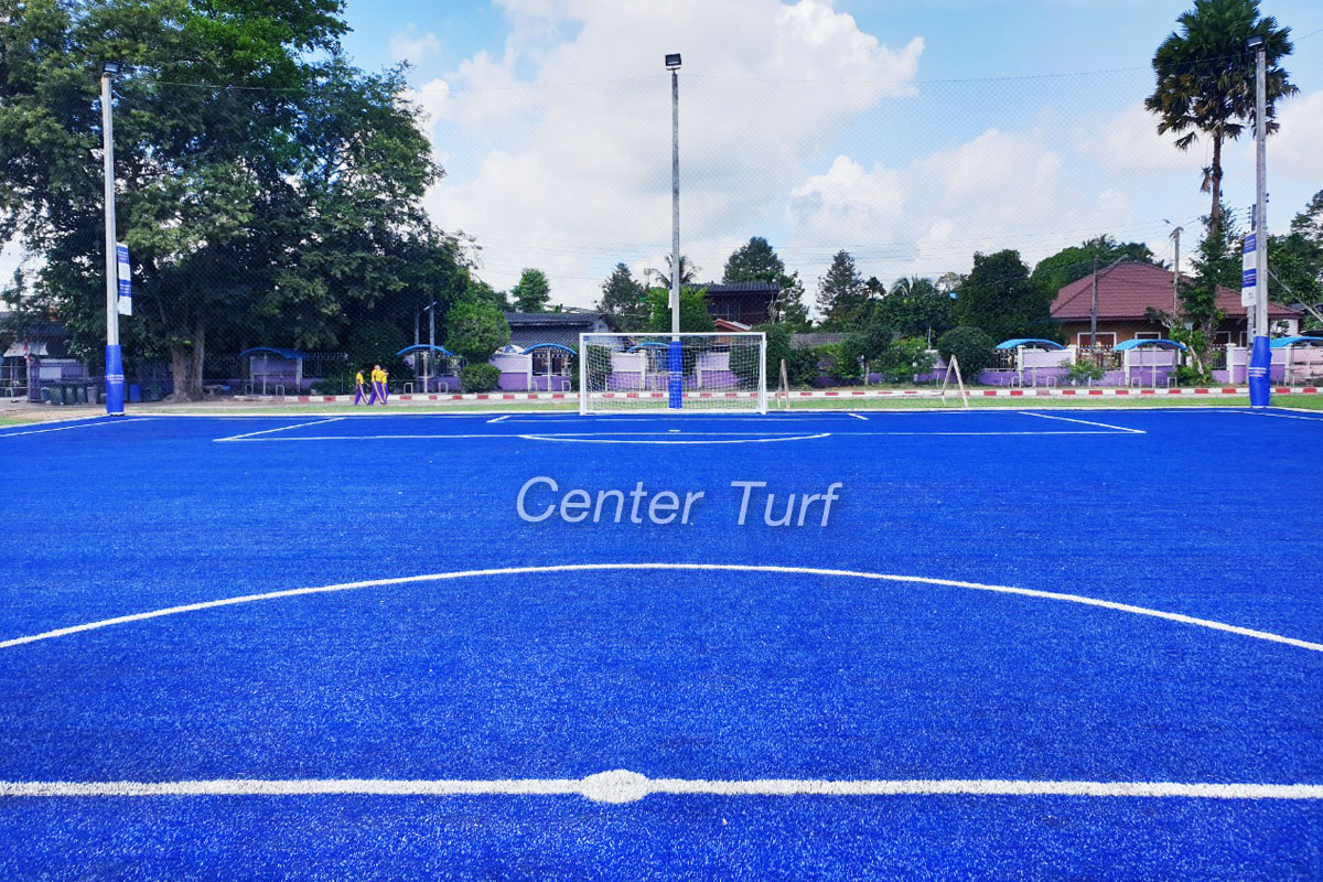 สนามฟุตบอลหญ้าเทียม King Power โรงเรียนวัดมังคลาราม จ.นครศรีธรรมราช