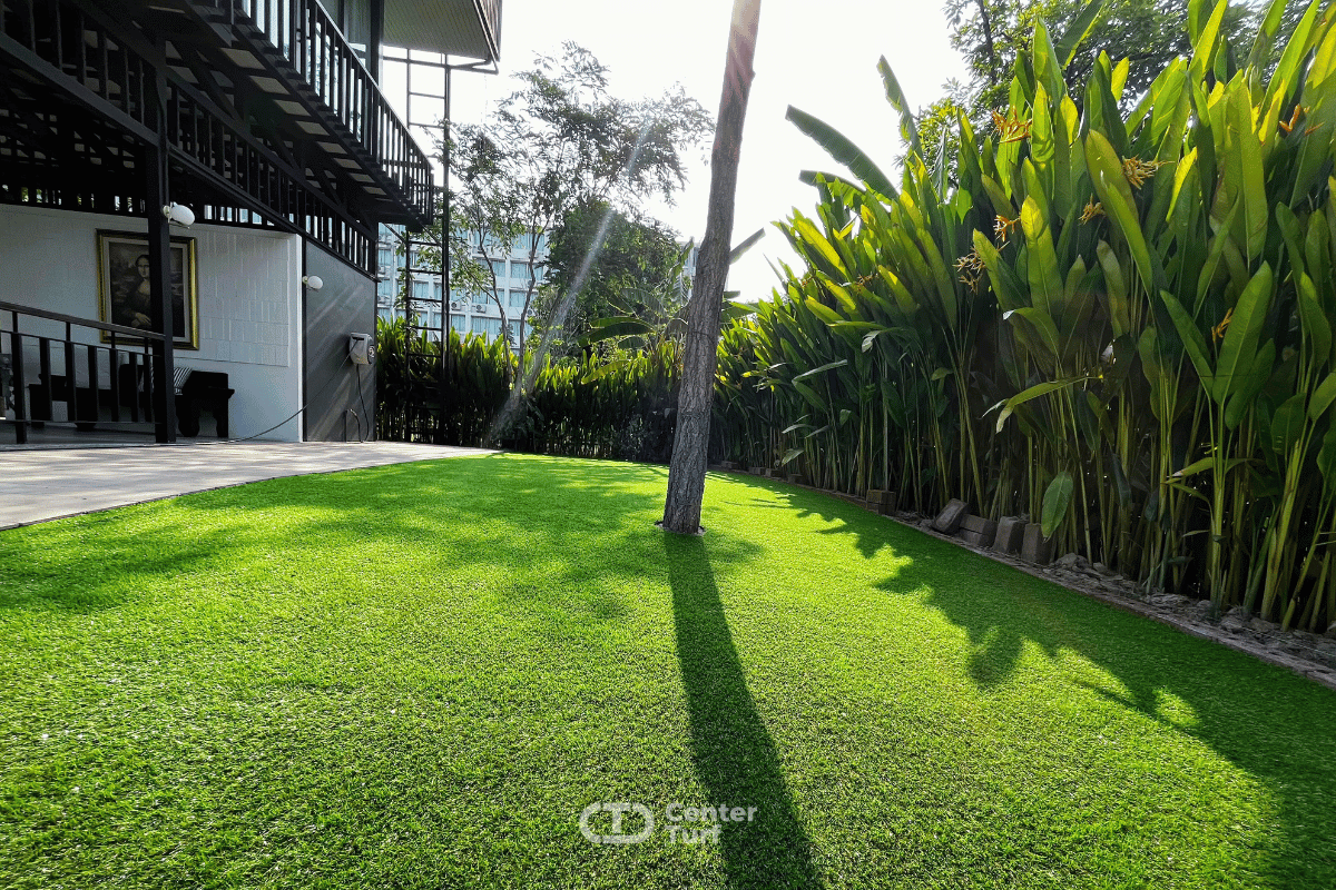 เพิ่มความสนุกสนานให้กับทุกคนในบ้านด้วยสวนหญ้าเทียม  สร้างกิจกรรมได้อีกหลากหลาย