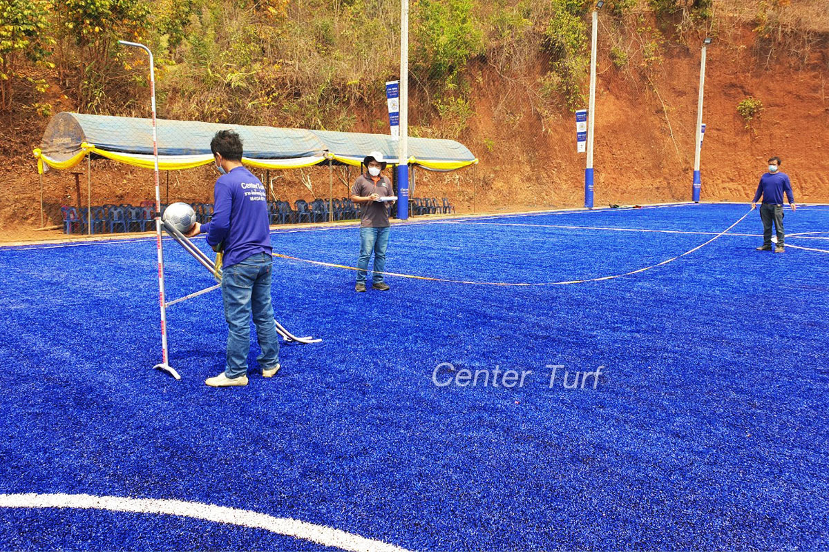 สนามฟุตบอล King Power โรงเรียนแม่นาจาง อ.แม่ลาน้อย จ.แม่ฮ่องสอน