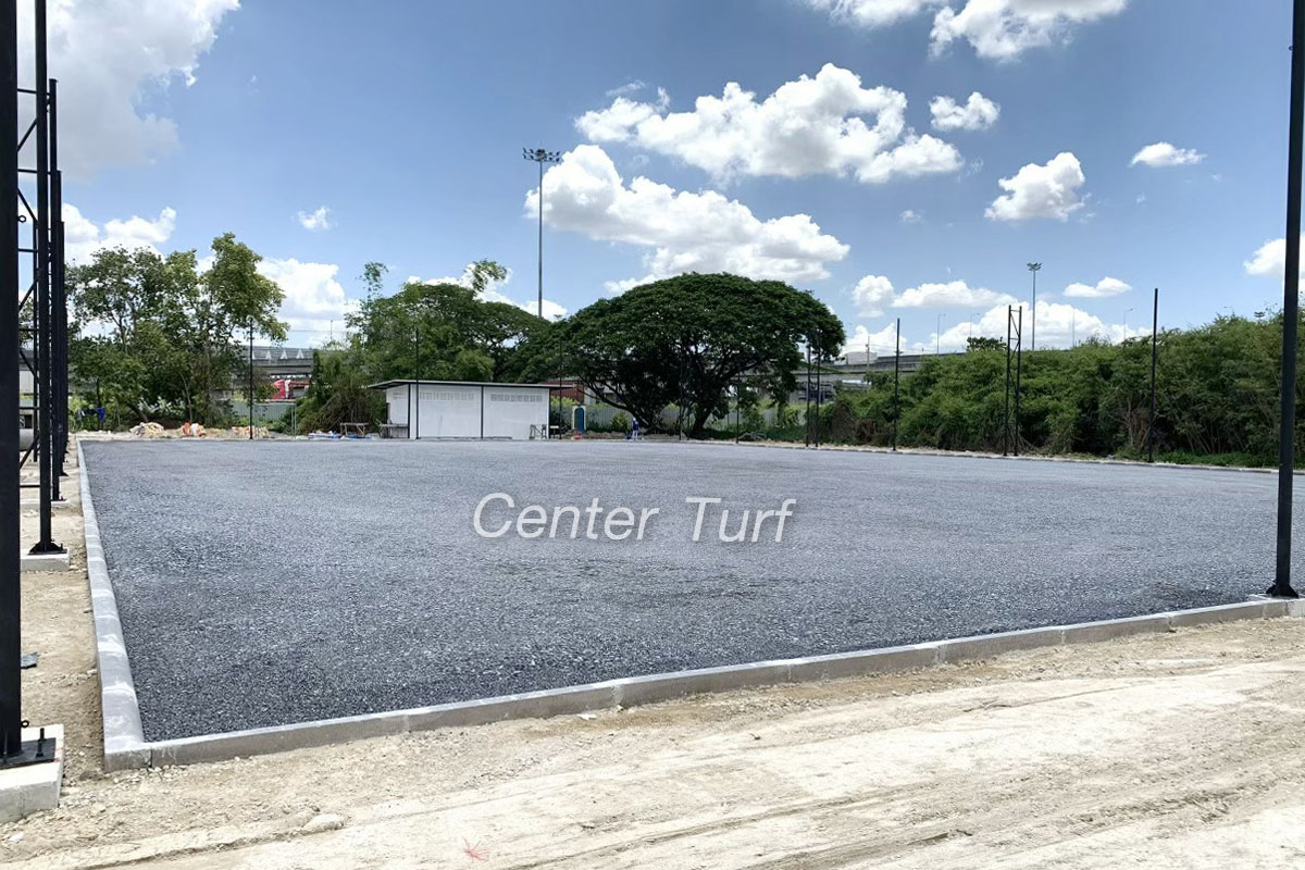 การสร้างมาตรฐานที่ดียิ่งส่งผลให้สนามออกมาดี Center Turf หญ้าเทียมจึงไม่สามารถมองข้ามขั้นตอนไหนได้เลย