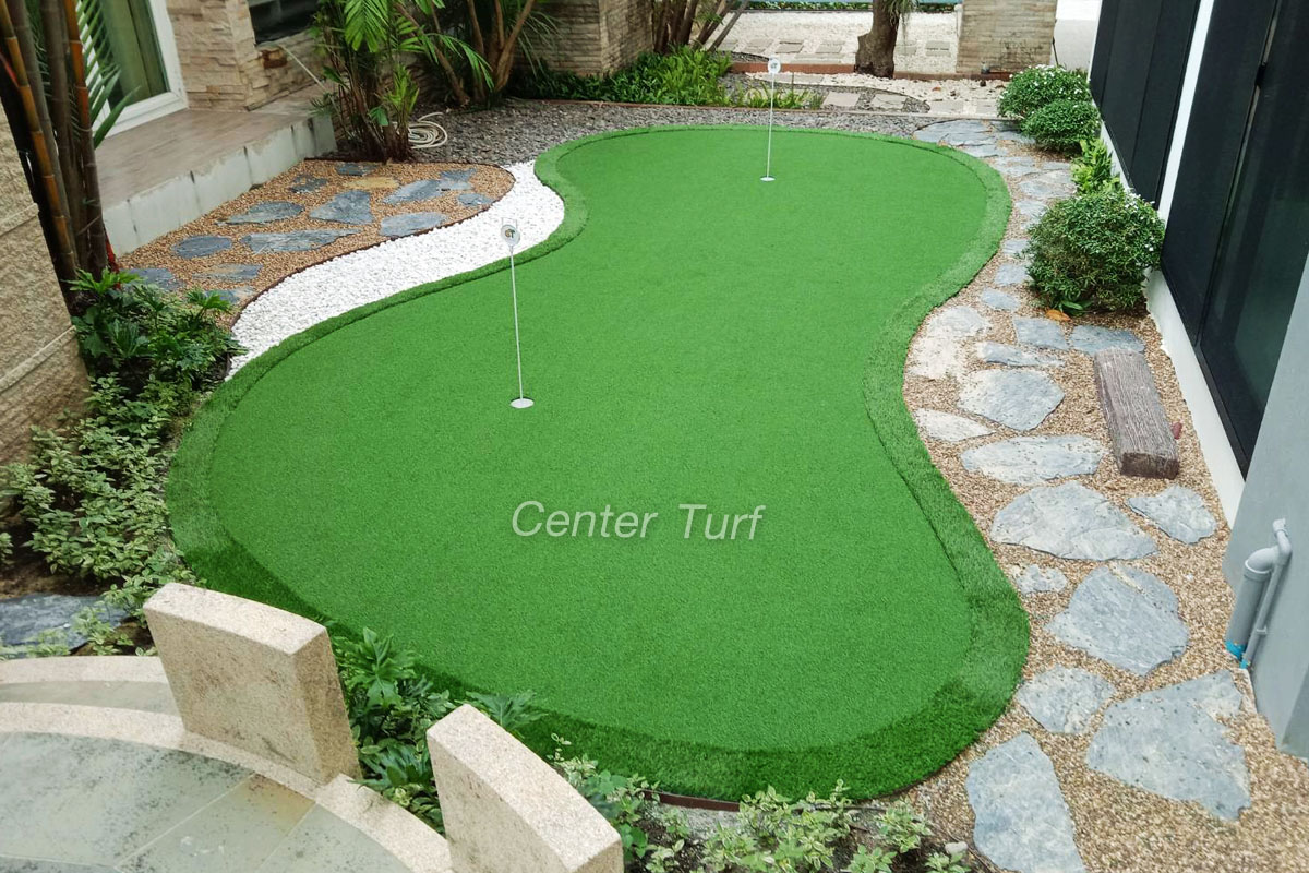 Putting Green หญ้าเทียมที่คุณสามารถออกแบบได้ ตามความชอบส่วนบุคคล ทำให้เอนจอยในทุกครั้งที่ได้ซ้อม