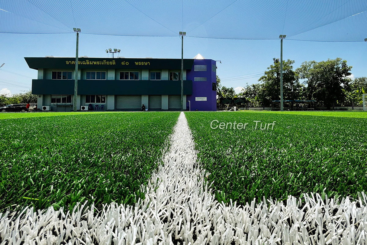 งานสนามฟุตบอลหญ้าเทียม เทศบาลตำบลป่าแดด จ.เชียงใหม่