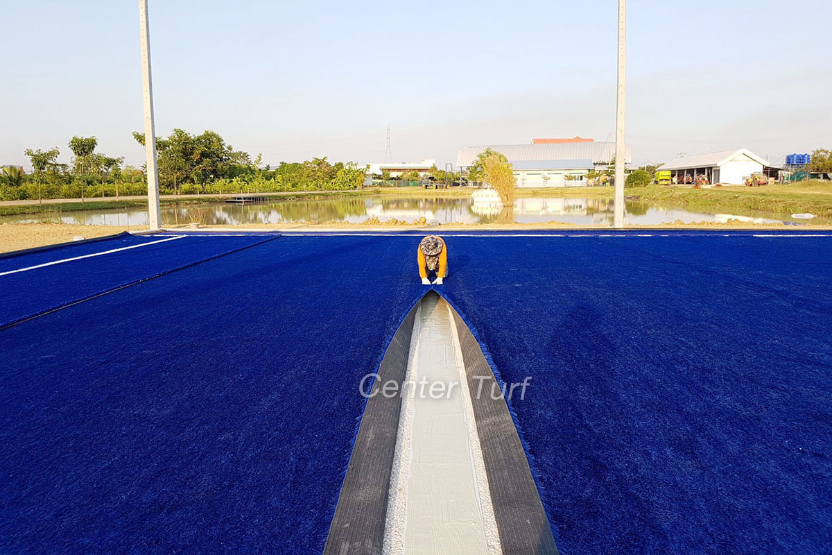 สนามฟุตบอลหญ้าเทียม ชุมชนเทศบาลตำบลปากดง จ.กำแพงเพชร